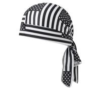 Biker Bandana - Breathable Cap for Cycling | 55-60cm Sweat Wicking Liner with Stretchy Fit, Helmet Accessory for Motorcycle Riding, Sports Gear Running Outdoor, Work Wear Men Women