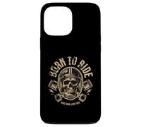 Biker - Born To Ride Skeleton Ride Hard Live Gratuit Coque pour iPhone 13 Pro Max