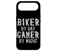 Biker by Day Gamer by Night Moto Rider Bicyclist Bike Coque pour iPhone Air