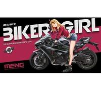 Biker Girl (resin) - 1:9e --model