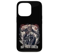 Biker Grandpa Motorcycle Motorbike Grandad Bike Adventure Coque pour iPhone 13 Pro