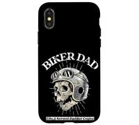 Biker Grandpa The Man The Legend Motorcycle Enthusiast Coque pour iPhone X/XS
