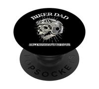 Biker Grandpa The Man The Legend Motorcycle Enthusiast PopSockets PopGrip Adhésif