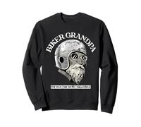 Biker Grandpa The Man The Legend Motorcycle Enthusiast Sweatshirt