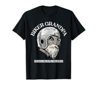 Biker Grandpa The Man The Legend Motorcycle Enthusiast T-Shirt