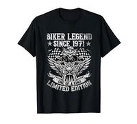 Biker Legend Since 1971 Moto 53e Anniversaire T-Shirt