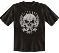 Biker Live Fast Ride Free Motorcycle Birthday Unisex T-T-Shirts Hemden Printed Tee Graphic Top Men Black T-Shirts Hemden(XX-Large)