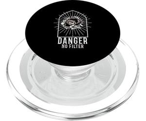 Biker Mom Danger Pas de Filtre PopSockets PopGrip pour MagSafe