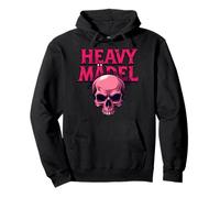 Biker Rocker Woman, Heavy Rock, Punk Girl, Hard Metal Girl Sweat à Capuche