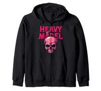 Biker Rocker Woman, Heavy Rock, Punk Girl, Hard Metal Girl Sweat à Capuche