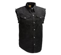 Bikers Edge Chemise en jean pour homme