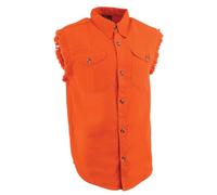 Bikers Edge Chemise en jean pour homme