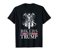 Bikers for Pro Trump Tee-shirts Fiers US Citizens Femmes Hommes T-Shirt