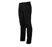Bikers Gear Australia, Jeans de Moto pour Femmes CE Genou Armure KEVLAR Stretch Denim, Noir, EU 46S (UK 18S, XXL)