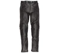 Bikers Gear Australia Pantalon moto en cuir souple de qualité supérieure pour Adulte unisexe,LT1004, Noir, W36xL34