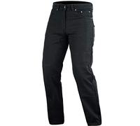 Bikers Gears UK Jean pour moto, Coupe classique avec Kevlar, fibres aramide, renforts amovibles, noir, 36R UK / 46R EU
