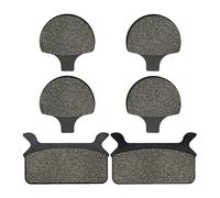 Bikes Plaquettes Frein Pour Touring Pour FLT Pour FLHT Pour FLHTCI Pour Road Pour King Pour FLHR Pour FLHRCI 1986-1999 Plaquettes Frein Avant Et Arrière Pour Moto(Front and Rear)