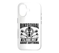 Bikesexual I'll Ride Just About Anything Promenades à vélo Amusantes Coque pour iPhone 17