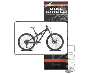 Bikeshield Cable Shield Film de Protection Invisible pour Cadres/fourches/pédaliers VTT et Vélos de Route Transparent