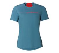 Bikeshirt femme Qimsa Logo bleu