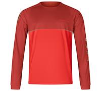 Bikeshirt manches longues Core Printed rouge