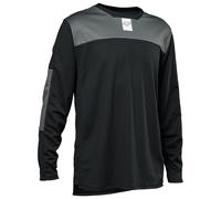 Bikeshirt manches longues enfant Defend noir S