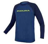 Bikeshirt manches longues enfant One Clan bleu