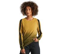 Bikeshirt manches longues femme Trail jaune