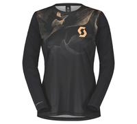Bikeshirt manches longues femme Trail Vertic noir/beige S