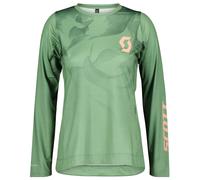 Bikeshirt manches longues femme Trail Vertic vert