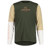 Bikeshirt manches longues HaunoldM. vert foncé/marron M