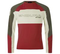 Bikeshirt manches longues MT500 Burner Lite rouge