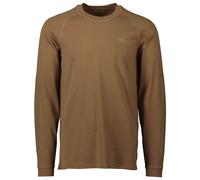 Bikeshirt manches longues Poise marron