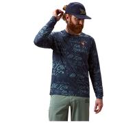 Endura Singletrack Print Long Sleeve Enduro Jersey Vert XL Homme