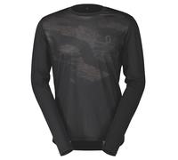 Bikeshirt manches longues Trail Flow noir/gris foncé L