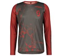 Bikeshirt manches longues Trail Vertic rouge