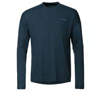 Bikeshirt manches longues Yaras Wool bleu foncé