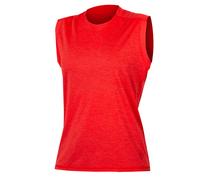 Bikeshirt sans manches femme Singletrack Tanktop rouge XL