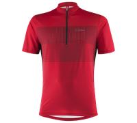 Loeffler Sparta Half Zip Short Sleeve Jersey Rouge 50 Homme