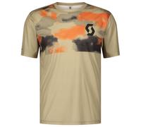 Bikeshirt Trail Vertic beige/rouge M