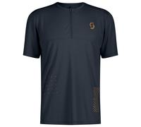 Bikeshirt Trail Vertic Zip bleu foncé M