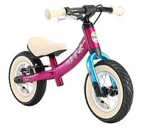 BIKESTAR 2-en-1 Draisienne Enfants pour garçons et Filles de 2-3 Ans | Vélo sans pédales 10 Pouces Sportif | Berry & Turquoise