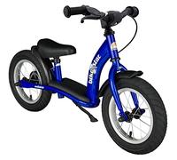 BIKESTAR Draisienne Enfants pour garçons et Filles de 3-4 Ans | Vélo sans pédales 12 Pouces Classique | Bleu