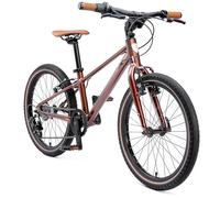 BIKESTAR Vélo Enfant Poids léger 8kg en Aluminium de 6 Ans | Bicyclette 20 Pouces, 7 Vitesses Shimano | Cuivre