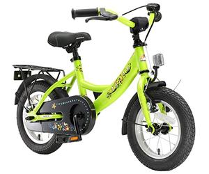 BIKESTAR Vélo Enfant pour Garcons et Filles de 3-4 Ans | Bicyclette Enfant 12 Pouces Classique avec Freins | Vert