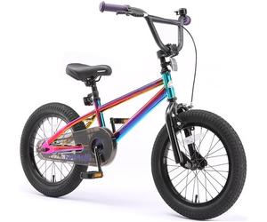 BIKESTAR Vélo Enfant pour Garcons et Filles de 4-5 Ans | Bicyclette Enfant 16 Pouces BMX avec Freins