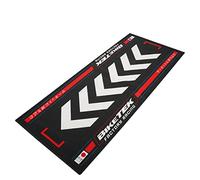 BikeTek Série 7 Tapis d'atelier de garage pour moto rouge soleil levant 190 x 80 cm Adapté pour Honda