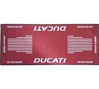 Biketek - Tapis de garage série 3 avec logo Ducati pour l'atelier ou le bureau (190 x 80 cm)