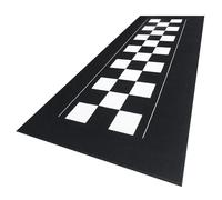 BIKETEK - Tapis de garage série 4 motif damier, 190 x 80 cm
