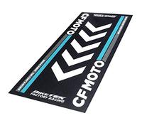 Biketek Tapis environnemental Garage Mat Noir Blanc Bleu Compatible avec Moto CF Moto